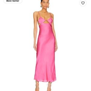 BARDOT MIDI SLIP DRESS